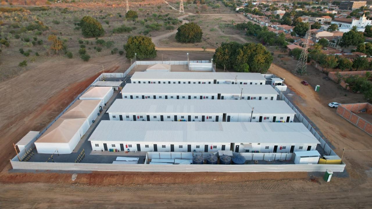 Entrada do alojamento